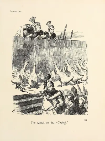 The Attack on the ‘Capital’, Sir John Tenniel