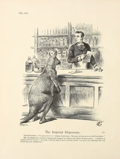 Det kejserliga apoteket av Sir John Tenniel