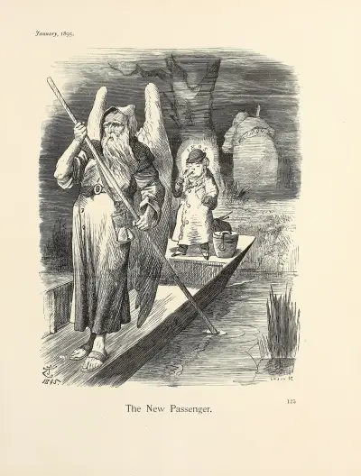 The New Passenger av Sir John Tenniel