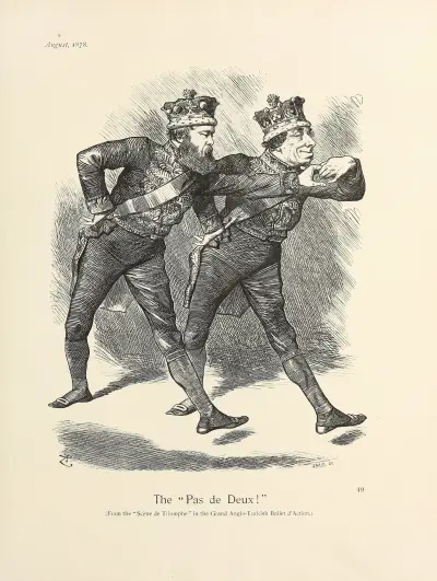 The ‘Pas de Deux!’, Sir John Tenniel