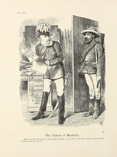 The School of Musketry, Sir John Tenniel