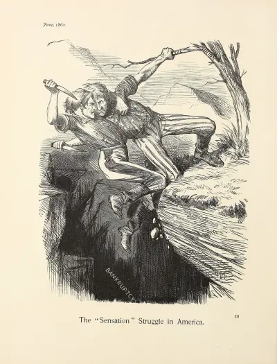The ‘Sensation’ Struggle in America av Sir John Tenniel