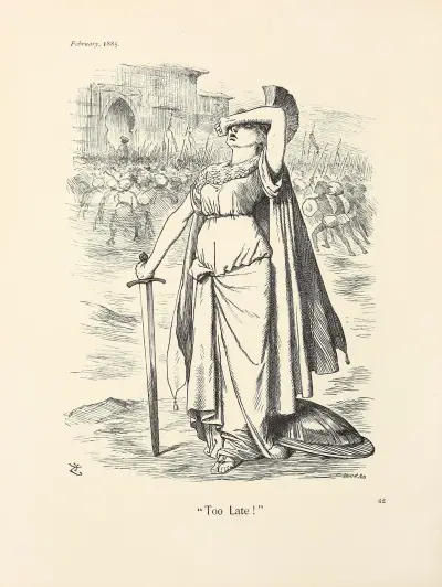 Too Late!, Sir John Tenniel