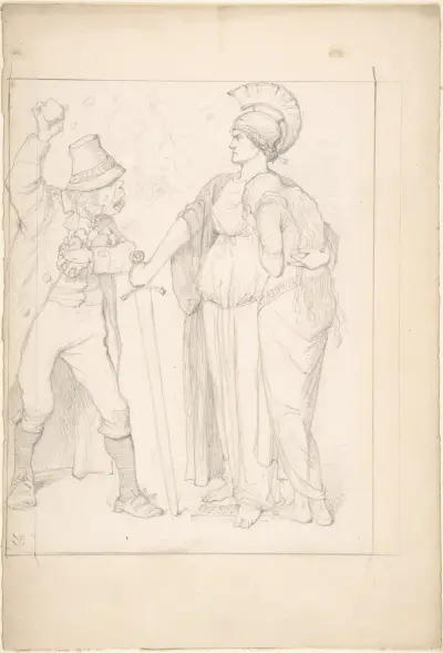 Två krafter av Sir John Tenniel