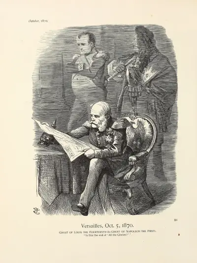 Versailles, Oct. 5, 1870 av Sir John Tenniel
