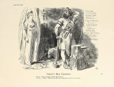 Vulcan’s Best Customer, Sir John Tenniel