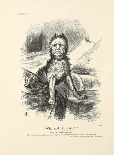 Who said ‘Atrocities’, Sir John Tenniel