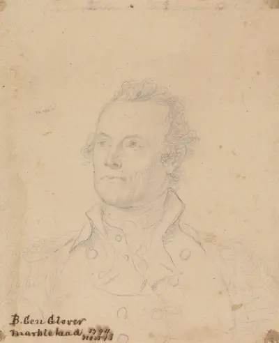 Brigadier General John Glover von John Trumbull