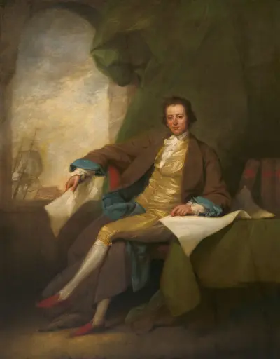 Samuel Blodget, Jr. av John Trumbull