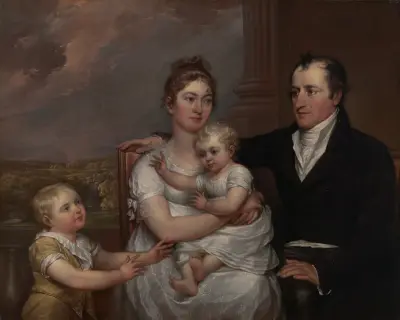 The Vernet Family av John Trumbull