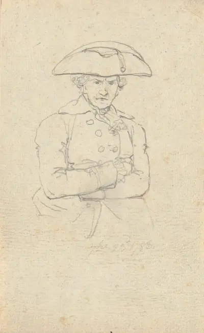 Bez názvu, z folia; Skizzen aus Frankreich und Deutschland, John Trumbull