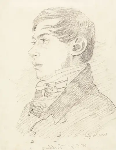 Anthony Vandyke Copley Fielding av John Varley