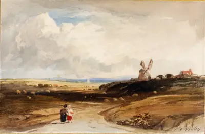 Litet landskap (nederländskt) av John Varley