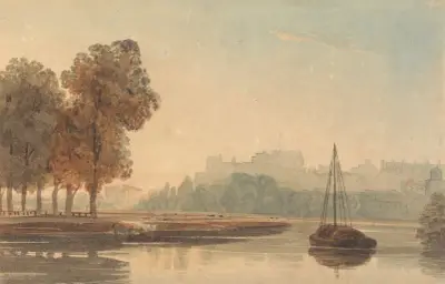 Themsen vid Windsor av John Varley