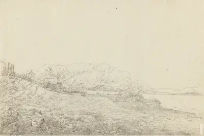 View in Macao, Including the Residence of Camoens, When He Wrote his Lusiad, 1788 – nr 1 av John Webber
