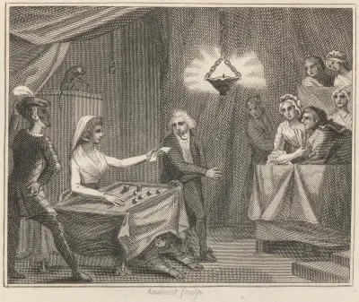 Fable XLII. The Jugglers av John Wootton