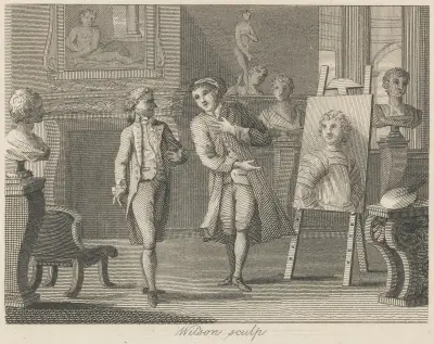 Fable XVIII. The Painter Who Pleased No Body and Every Body av John Wootton