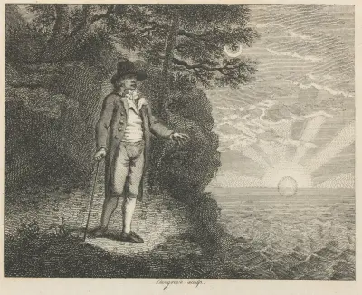 Fabel XXXIX. Mannen och loppan av John Wootton