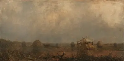 High Tide on the Marshes av Martin Johnson Heade