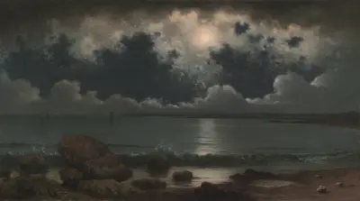 Point Judith, Rhode Island av Martin Johnson Heade