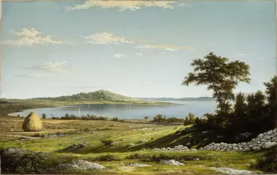 Rhode Island Shore av Martin Johnson Heade