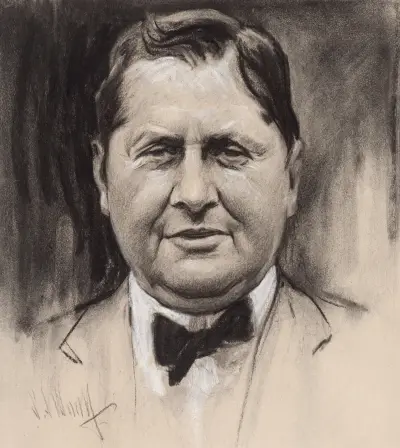 William Wrigley, Jr. av Samuel Johnson Woolf
