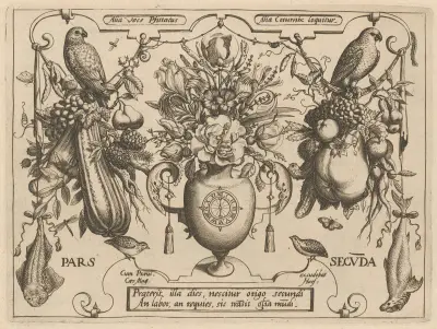 Archetypa studiaque patris Georgii Hoefnagelii Pl.25 av Joris Hoefnagel