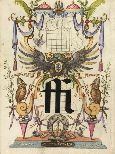 Guide for Constructing the Ligature ffi av Joris Hoefnagel