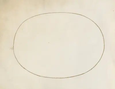 Plate 04; Empty Oval av Joris Hoefnagel