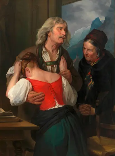 Das Bekenntnis av Josef Danhauser