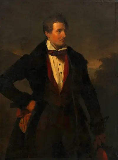 Franz Danhauser (der jüngere Bruder des Künstlers) av Josef Danhauser