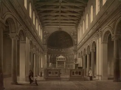 Basilica of San Clemente, Rome av Josef Langl