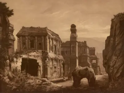 Ellora Caves av Josef Langl