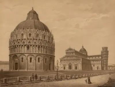 Pisa Cathedral av Josef Langl