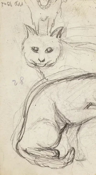 Katzenstudien von Arthur-Joseph Gueniot