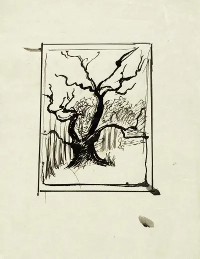 Der tote Baum von Arthur-Joseph Gueniot