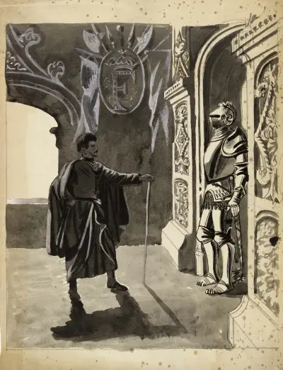 Die Rüstung Franz' I., 1889 – Nr. 1 von Arthur-Joseph Gueniot