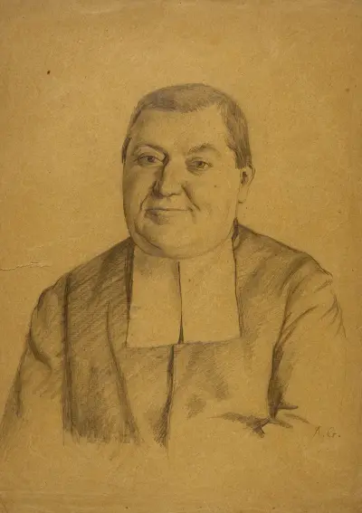 Portrait d’un abbé, Arthur-Joseph Gueniot