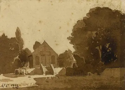 Kapell av Henri-Joseph Harpignies
