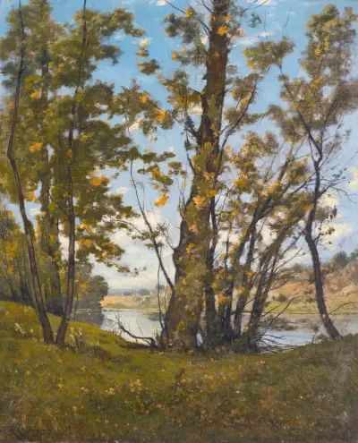 Die Loire bei Bonny, 1893 – Nr. 1 von Henri-Joseph Harpignies