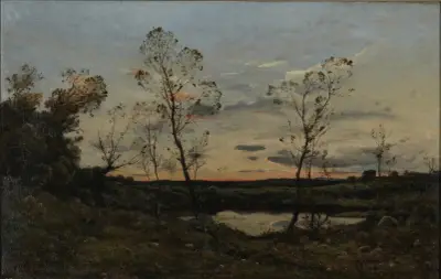 Landskap av Henri-Joseph Harpignies