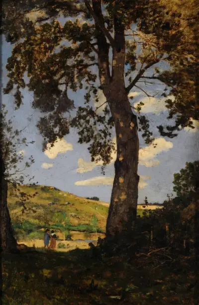 Det stora trädet av Henri-Joseph Harpignies