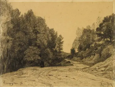 Krajobraz, 1876, Henri-Joseph Harpignies