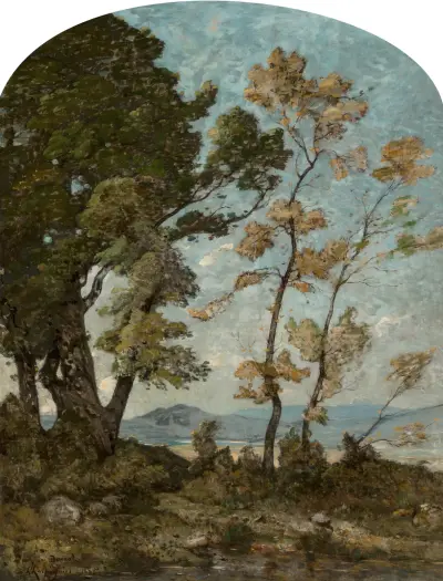 Landskap från södern av Henri-Joseph Harpignies