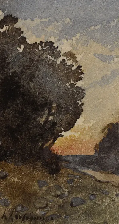 Mały pejzaż, Henri-Joseph Harpignies