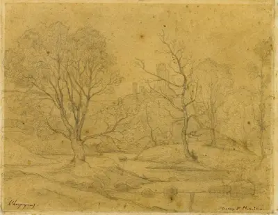 Bäck av Henri-Joseph Harpignies