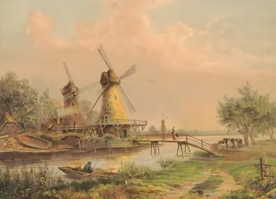 Summer in Holland av Joseph Hoover