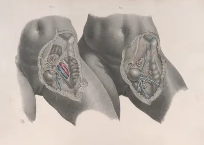 Surgical anatomy Pl.35 av Joseph Maclise