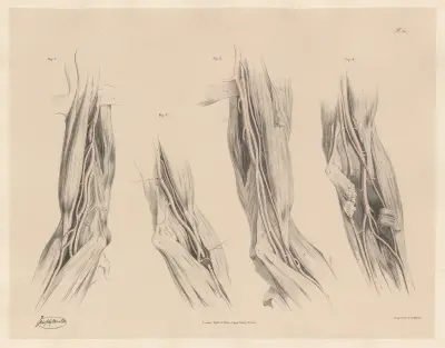 Various examples of ‘Vasa Aberrantia’ extending from the Axillary av Joseph Maclise
