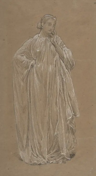 Zahalený model, Albert Joseph Moore